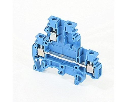 TE-ENERGY  012512603  1SNA125126R0300      Double Deck Term Block - Blue M4/6.D2.1N Terminal