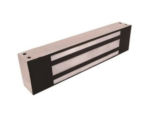 SECURITRON MAGNALOCK CORP  M82FGBD               Electromagnetic Lock, Face Mount, Conduit, Patented, MBS, DPS, 12/24 Volt DC, 350/200 Milliampere, 1800 Lb Load, Brushed Stainless Steel