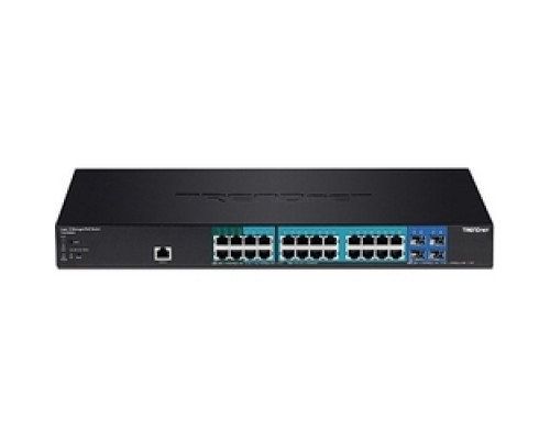 TRENDNET  TL2-PG284      28-port Gigabit PoE+ Managed Layer 2 Switch with 4 SFP slots