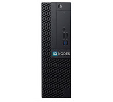 IONODES  SKV-T1-I7-EMB               Small Form Factor Video Workstation - SFF Tower, INTEL Core i7-9700, Windows 10 Pro, 1 x 1TB HDD, 16GB RAM, 1 x 256GB SSD Boot Drive, 1 x 1GbE, Intel Integrated UHD630 Graphics, 1 x DP + 1 x HDMI, 1 x 20