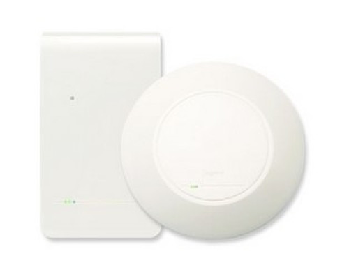 ON-Q/LEGRAND  DA1101  DA1101      Wireless Access Point, Cat 5 Cable, 8-Receptacle, In-Wall/Ceiling Mount, 48 Volt DC, 250 Milliampere, 2.4 to 2.484 Gigahertz, White, With Power Supply and Bracket