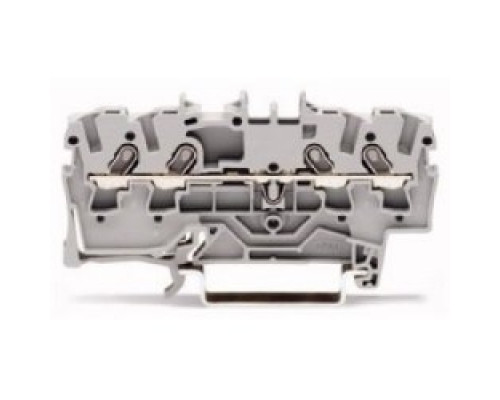WAGO CORPORATION  2001-1401      4-conductor Through Terminal Block; Suitable For Ex E II Applications