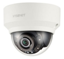 HANWHA VISION  XND-6020R               IR indoor dome camera, 2MP 60fps. 4mm fixed lens H.265/H.264