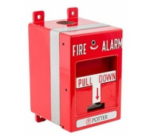 POTTER ELECTRIC  1000400  RMS-6T-EXP-WP              Explosionproof Pull Station, Single-Action, Manual, NEMA 4X, 1 Ampere at 30 Volt DC, 1 Ampere at 125/250 Volt AC, DPDT, 22 to 12 AWG Terminal, Die-Cast Metal, Red