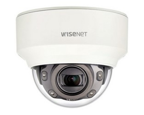 HANWHA VISION  XND-6080RV               IR indoor vandal dome 2MP 60fps. H.265/H.264. 2.812.0mm motorized vari. lens