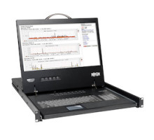TRIPP LITE  B040-016-19      NetController 16-Port 1U Rack-Mount Console KVM Switch with 19-in. LCD