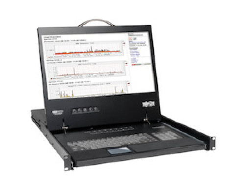 TRIPP LITE  B040-016-19      NetController 16-Port 1U Rack-Mount Console KVM Switch with 19-in. LCD