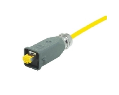 HARTING  09451151560  9451151560      Data Han3A RJ45: RJI IP67 PLUG Han3A metal 10G, Cat.6, IDC, 8-pol