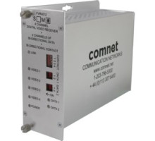 COMNET COMMUNICATION NETWORKS  FVT4012S1      Transmitter 4 Video / 2 Bi-directional Data / 1 Contact Closure