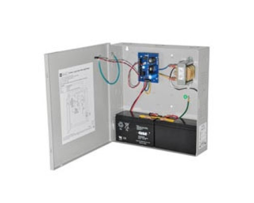 ALTRONIX  AL125ULX      Access Control Power Supply Charger, 2 PTC Class 2 Outputs, 12/24VDC @ 1A, 115VAC, BC300 Enclosure