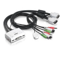 TRENDNET  TK-214I      2-Port DVI USB KVM Switch Kit with Audio