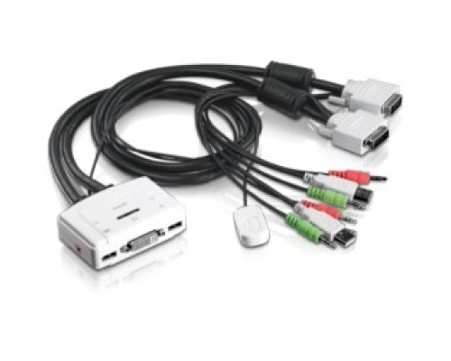 TRENDNET  TK-214I      2-Port DVI USB KVM Switch Kit with Audio