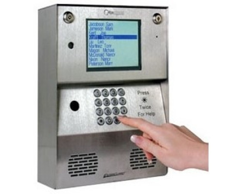 KERI SYSTEMS  EGS-750HF      Telephone Entry System, Silver, Built-In Surge Protection, Hands Free, 12 Volt DC, 750 Milliampere, 6 to 15 Digit Dialing, 750-Tenant, Non-Volatile Memory, Brushed Stainless Steel