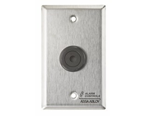 ALARM CONTROLS  TS-34      85 Db Buzzer, 3 To 28 V DC, Mounted On Single Gang Stainless Steel Wall Plate