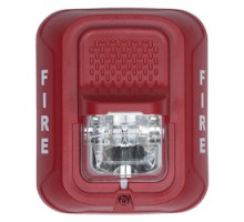 BOSCH SECURITY SYSTEMS  SS-SRL               Wall Strobe, 2-wire, Red