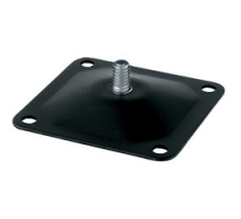 PANAVISE  861      CCTV Square Base 2.5 X 2.5 - Black