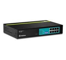 TRENDNET  TPE-T80      8-port 10/100 Mbps PoE+ Switch