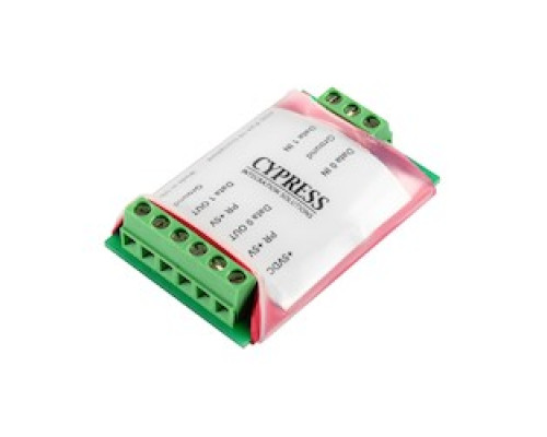 CYPRESS INTEGRATION SOLUTIONS  CVX-OPTW      CVX-OPTW: Wiegand Optical Isolator / Passive Wiegand Signal Splitter