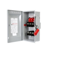 SIEMENS  US2:HF362      Safety Switch, Fusible, Single Throw, Heavy Duty, 480/600 Volt AC, 250 Volt DC, 60A, 15 HP at 3 Phase, 3 Wire, 3 Pole, Steel, NEMA 1, For Indoor
