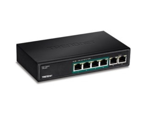 TRENDNET  TPE-S50      5-port 10/100 Mbps PoE Switch