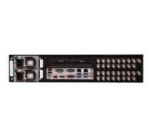 EXACQ 1608-20T-2Z-2   exacqVision Z-series NVR Hybrid, 8 IP Camera Licenses 128 Max. And 16 Analog, 2RU, 20TB, Windows 10 120GB SSD , Professional Client