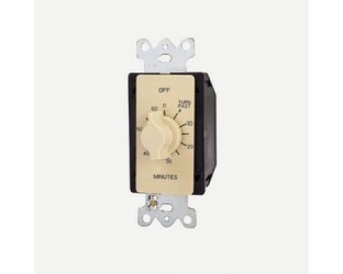 NSI INDUSTRIES  A560M      Interval Timer, 60 Min, Ivory