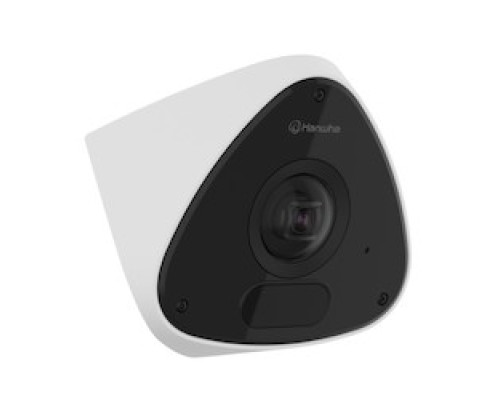 HANWHA VISION  TNV-C7013RC               Wisenet T Powered Network Outdoor AI, IR Corner Mount Camera