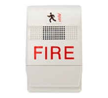 KIDDE COMMERCIAL EG1F-HD        Fire Alarm Horn, 24 Volt DC, 0.027 Ampere Low , 0.036 Ampere High , 88.6 dB per 10’, 2-3/4