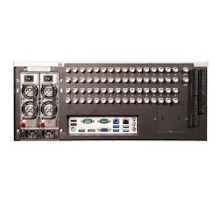 EXACQ IP08-28T-R4Z   exacqVision Z-series 4U Recorder, Rackmount, 8 IP Licenses 128 Max. , Dual GB NIC, DVI-I, DVI-D, DisplayPort 2 Max. Simultaneous , RS-232/485 Serial Port, RAID 6, DVD, Win10 64 Bit On 60 GB SSD, 24 TB, Professional Client