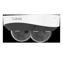 TURING VIDEO  TP-X2D4M28-1Y               SMART 4MP DUAL DOME IP CAMERA WITH FIXED 2.8MM LENS AND   TV-CORE1Y