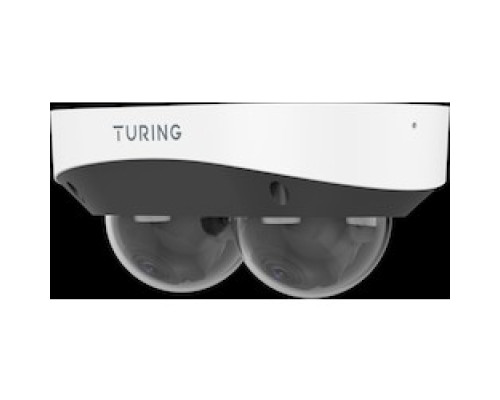 TURING VIDEO  TP-X2D4M28-1Y               SMART 4MP DUAL DOME IP CAMERA WITH FIXED 2.8MM LENS AND   TV-CORE1Y