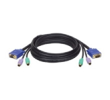 TRIPP LITE P753-010   PS/2 3-in-1 Cable Kit for KVM Switch B007-008, 10-ft.
