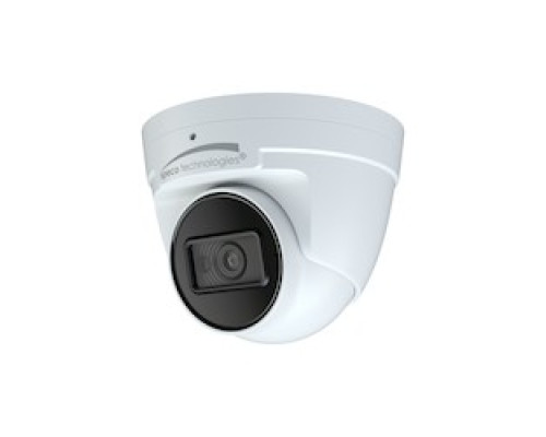SPECO TECHNOLOGIES  O8VT3               8MP H.265 IP TURRET CAMERA,  2.8MM, NDAA, WHITE, WITH LINE CROSSING/INTRUSION