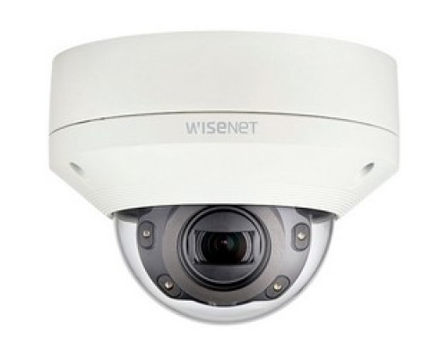HANWHA VISION  XNV-6080R               IR outdoor vandal dome. 2MP 60fps H.265/H.264, IP67/IP66 IK10