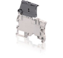 TE-ENERGY  1SNK506410R0000      Screw Clamp Terminal Block, 1-Circuit, Block Fuse, 2 Positions, 6.3 A, 18.6 G, TH35-15,TH35-7.5