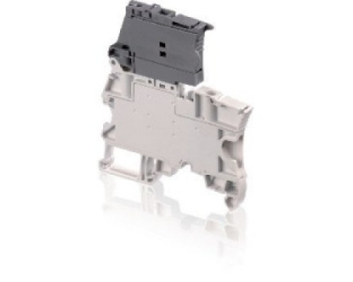 TE-ENERGY  1SNK506410R0000      Screw Clamp Terminal Block, 1-Circuit, Block Fuse, 2 Positions, 6.3 A, 18.6 G, TH35-15,TH35-7.5