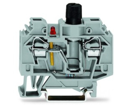 WAGO CORPORATION  282-128/281-413      2 COND FUSE TER FOR GLASS CARTRIDGE WITH LED