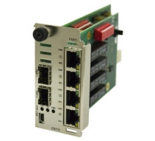 LANTRONIX C6110-1040   ION T1/E1/J1 Network Interface Device Module,1 SFP port Empty to 4 RJ-48 [1.5 km/0.9 mi.]
