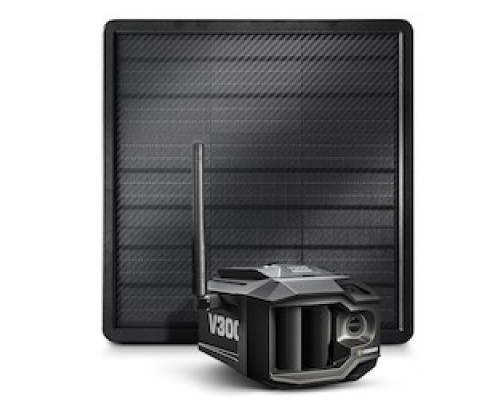 VOSKER INC  V300-ULT-US               V300 Ultimate - 4G-LTE Live View Security Camera With External Solar Panel