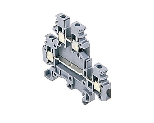 TE-ENERGY  011549013      Terminal Block, Comp Double Level, Grey, 24-12AWG Wire, 20A