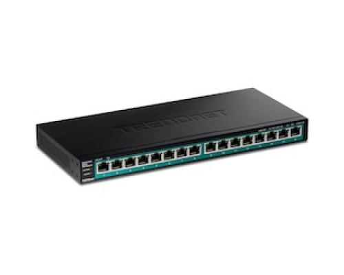 TRENDNET  TPE-TG161H      16-port Gigabit Poe+ Switch, 120w Budget