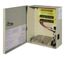 NORTHERN VIDEO  DC9C10AUL               12 Volt DC, 9 Channel, 10 AMP, UL Listed Power Supply - PTC Fused