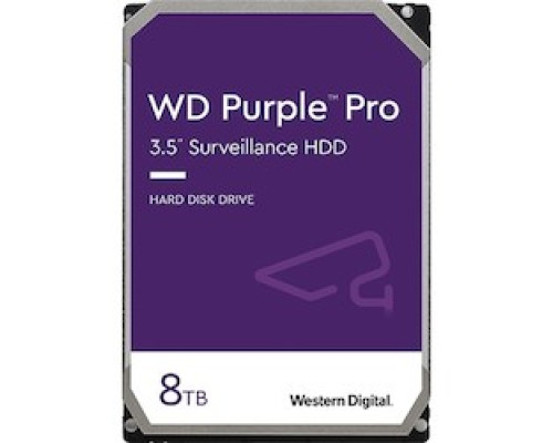 NORTHERN VIDEO  WD8001PURP      WD PURPLE PRO, SATA HDD, 8TB,6GB/S, 225MB CACHE, INDIVIDUALLY BOXED