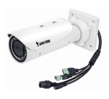 VIVOTEK  IB9381-HT      Network Camera, Bullet, WDR, 3DNR, Day/Night, Outdoor, H.265/H.264/MJPEG, 2560 x 1920 Resolution, F1.3/F2.2 P-Iris Vari-focal 4 to 9 MM Lens, 12 Volt DC 12.7 Watt, PoE