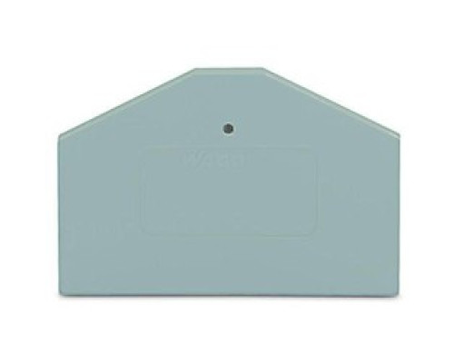 WAGO CORPORATION  281-312  2810312      End And Intermediate Plate, 2.5 mm Thick, Gray