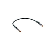 LUMBERG AUTOMATION  700000436  RSMV3RKMV32241M      M8 Pico actuator/sensor cordset, double-ended, 3-pole, male straight with threaded joint to female straight connector and black PUR halogen free molded cable.cable length: 1M