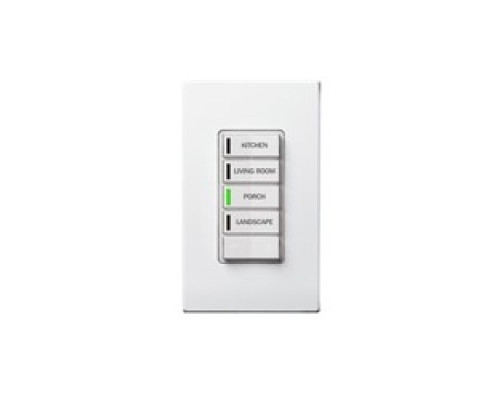 LEVITON  VRCZ4-M0Z      Vizia RF + 4-button Remote Zone Controller