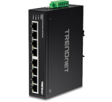 TRENDNET  TI-E80      8-Port Industrial Fast Ethernet DIN-Rail Switch