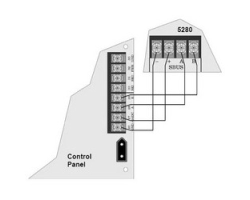 SILENT KNIGHT - HONEYWELL FIRE  SK5280               Fire Alarm Status Display Module, 24 Volt DC, 10 mA