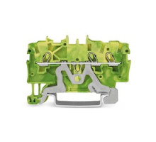 WAGO CORPORATION  2000-1307      TOPJOB S 3-CON GROUND TRM BLK SUITABLE FOR EX E II GREEN-YELLOW
